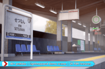 Japanese Train Station PBR Pack – Free Download