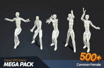 RPG Animation MEGA PACK [Common Female] – Free Download