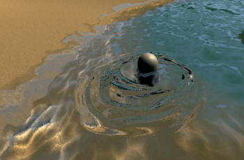 Realistic Water with Light Refection – Free Download