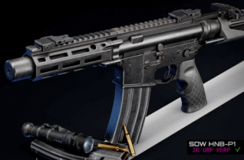 SOW HNB-P1 Assault Rifle – Models and Textures – Free Download