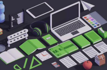 School Supplies Pack – Free Download