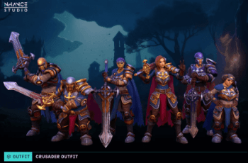 Stylized Crusader Outfit – Free Download