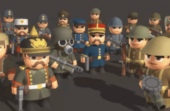 Toony Tiny WW1 Soldiers – Free Download