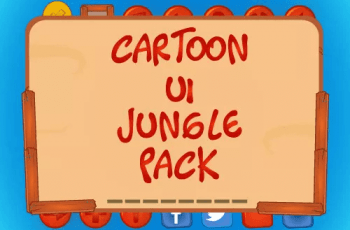 Cartoon UI Jungle Pack – Free Download