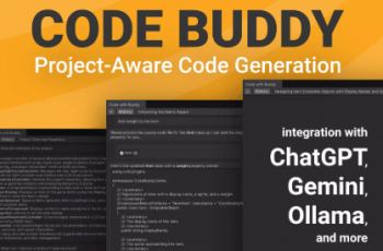Code Buddy – project-aware code generation with ChatGPT, Gemini, Ollama, etc – Free Download