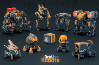 Droll Robots Pack1 – Free Download