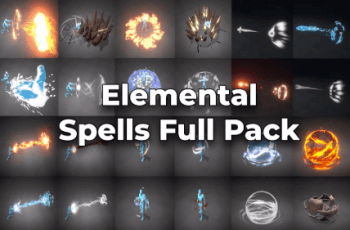 Elemental Spells Full Pack VFX – Free Download