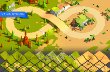 LowPoly Terrain – Track – Free Download