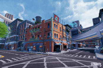 Stylized Sci-Fi Modern City – Free Download