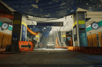 The Blue Metro 2029 (Post Apocalyptic Metro / Subway Environment) – Free Download