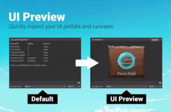UI Preview for Prefabs and Canvases – Free Download