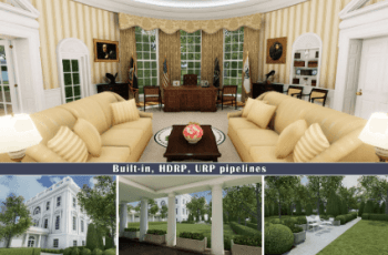 White House Oval Office – Free Download
