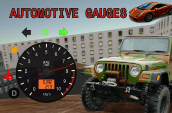 Automotive Gauges – GUI & Code – Free Download