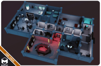 CUBE – Sci Fi Interiors Pack – Free Download