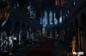 Dark Fantasy Church Environment – Free Download