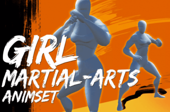 Girl Martial Arts AnimSet – Free Download