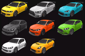 LOW POLY – Customizable Cars – Free Download
