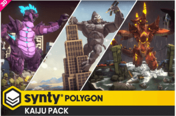 POLYGON – Kaiju Pack – Stylized Low Poly Assets – Free Download