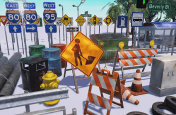 Road Elements Collection – Free Download