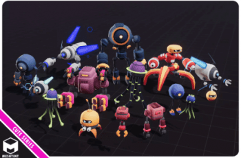 Robots Ultimate Pack 01 Cute Series – Free Download