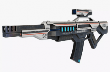 Sci Fi Assault Rifle – Free Download