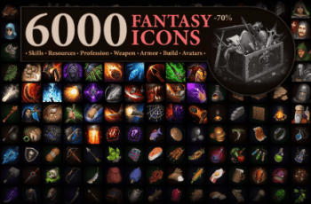 6000 Fantasy Icons – Free Download