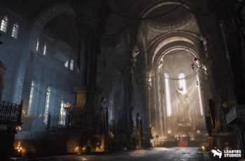 Ancient Cathedral Environment – Free Download