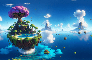 HDRI Floating Islands Skybox – Free Download