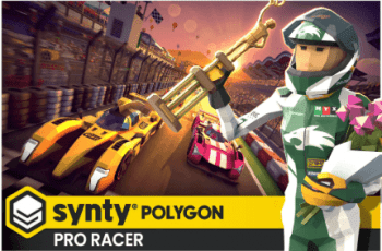 POLYGON – Pro Racer – Stylized Low Poly Assets – Free Download