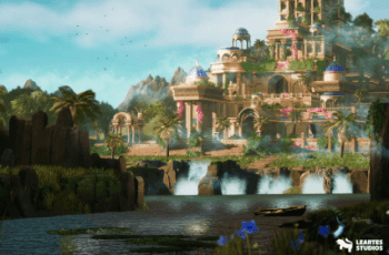 Stylized Paradise Gardens (w Characters and Modular) – Free Download