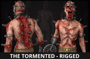 The Tormented – Horror Character – Free Download