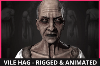 Vile Hag – Horror character – Free Download
