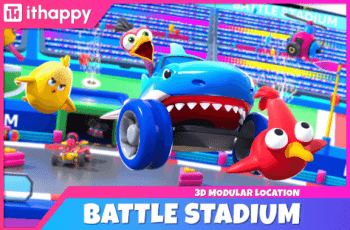 Battle Stadium – Low Poly 3D Models Pack – Free Download Battle Stadium – Low Poly 3D Models Pack – Free Download