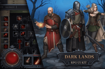 Dark Lands – RPG UI Kit – Free Download Dark Lands – RPG UI Kit – Free Download