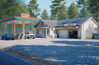 Rural Gas Station – Free Download