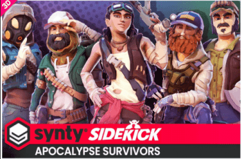 Apocalypse Survivors – Sidekick Modular Characters by Synty – Free Download