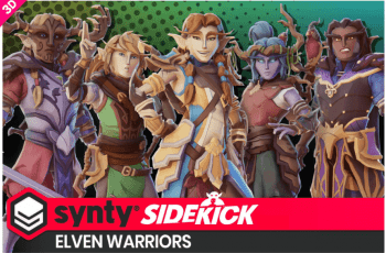 Elven Warriors – Sidekick Modular Characters by Synty – Free Download