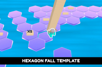 Hexagon Fall | Template + Editor – Free Download