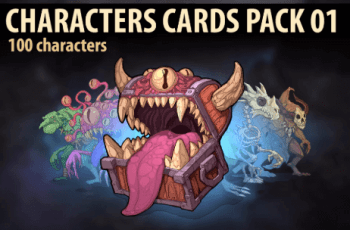 Characters Cards pack 01 – Free Download