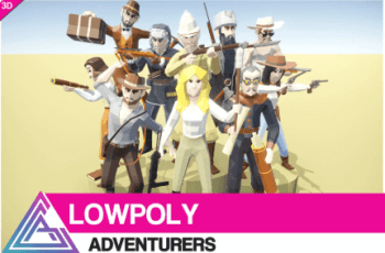 LOWPOLY – Adventurers – Free Download LOWPOLY – Adventurers – Free Download