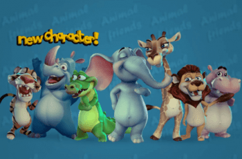 Animal Friends: Jungle Pack (7 Characters) – Free Download Animal Friends: Jungle Pack (7 Characters) – Free Download