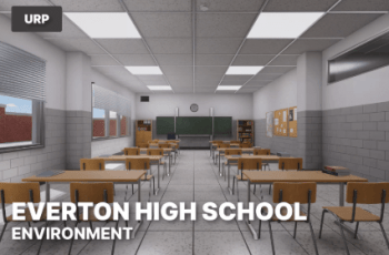 Everton High School – Modular Urban School Environment URP – Free Download Everton High School – Modular Urban School Environment URP – Free Download