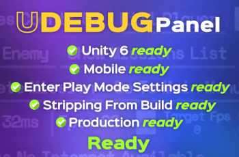 UDebug Panel – Ingame Debug Tools – Free Download UDebug Panel – Ingame Debug Tools – Free Download