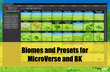 Biomes and Presets for MicroVerse + BK – Free Download Biomes and Presets for MicroVerse + BK – Free Download