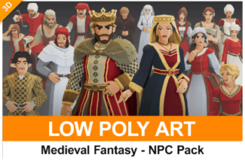 Low-Poly Medieval Fantasy – NPC Pack – Dev Community Low-Poly Medieval Fantasy – NPC Pack – Dev Community
