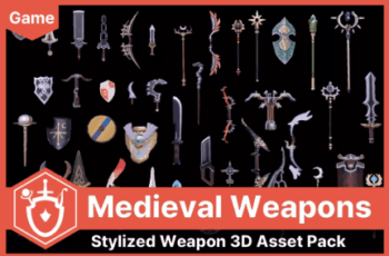 The Medieval Weapons (UModeler X) – Free Download The Medieval Weapons (UModeler X) – Free Download