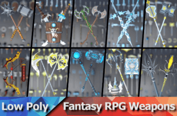 900 Low Poly Fantasy RPG Weapons – Ultimate 3D Pack – Dev Community 900 Low Poly Fantasy RPG Weapons – Ultimate 3D Pack – Dev Community