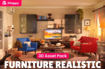 Furniture Realistic – Low Poly 3D Models Pack – Free Download Furniture Realistic – Low Poly 3D Models Pack – Free Download