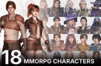 MMORPG Characters – Mega Collection – Warriors, Archers, Mages – Free Download MMORPG Characters – Mega Collection – Warriors, Archers, Mages – Free Download