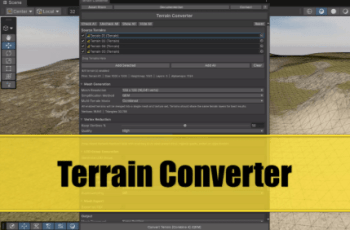 Terrain Converter – Terrain to Mesh for Unity 6, MicroVerse, Gaia Terrain – Free Download Terrain Converter – Terrain to Mesh for Unity 6, MicroVerse, Gaia Terrain – Free Download